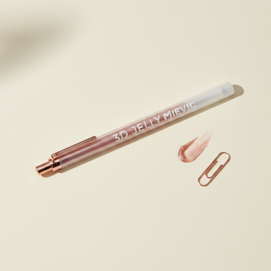 Stylo Jelly 3D Marron Clair