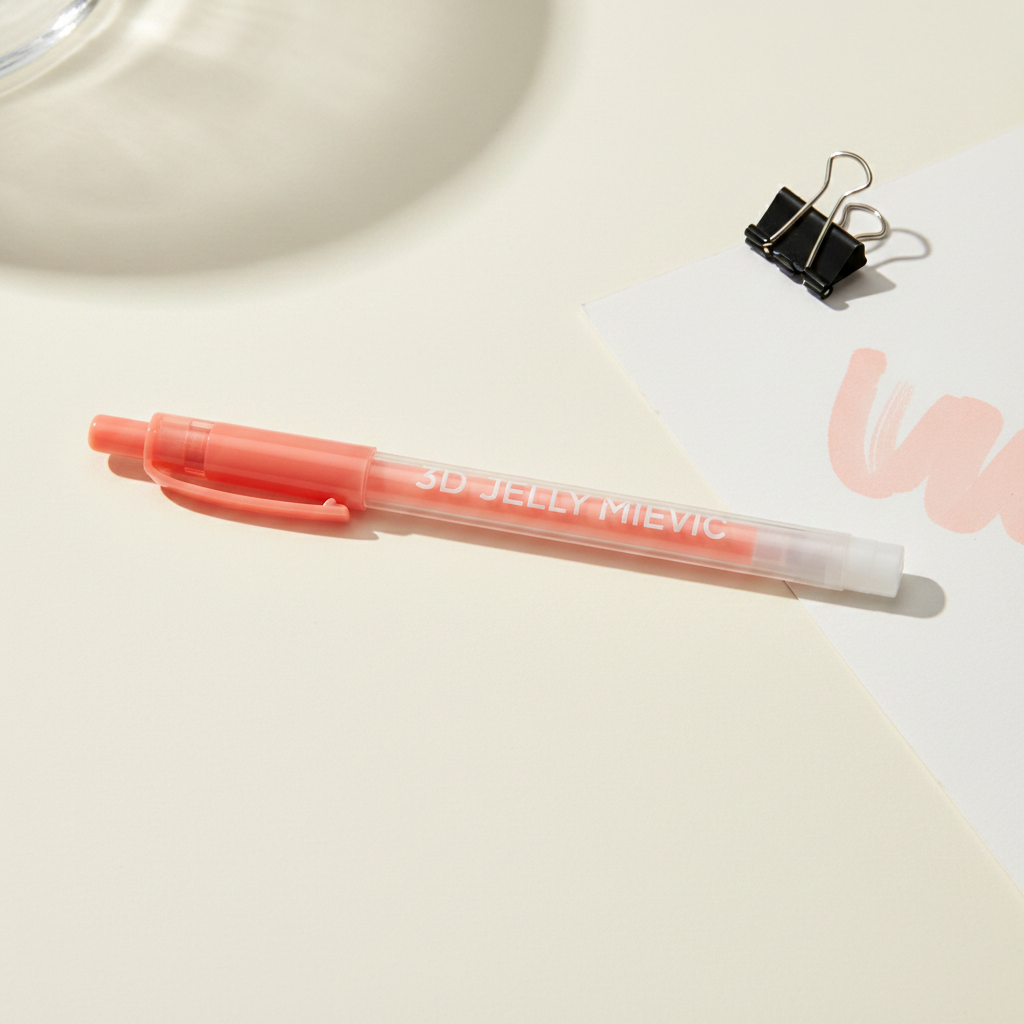 Stylo Jelly 3D Orange Clair
