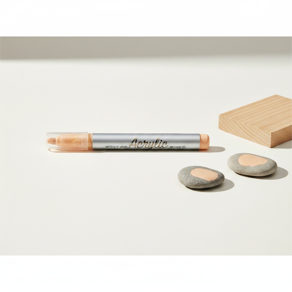 Marqueur Peinture Acrylique Orange Clair