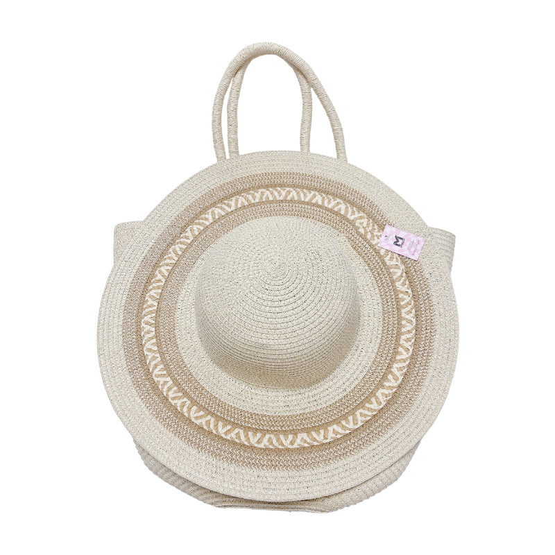 Plage en Paille hat and bag set MSHB003 SUM26