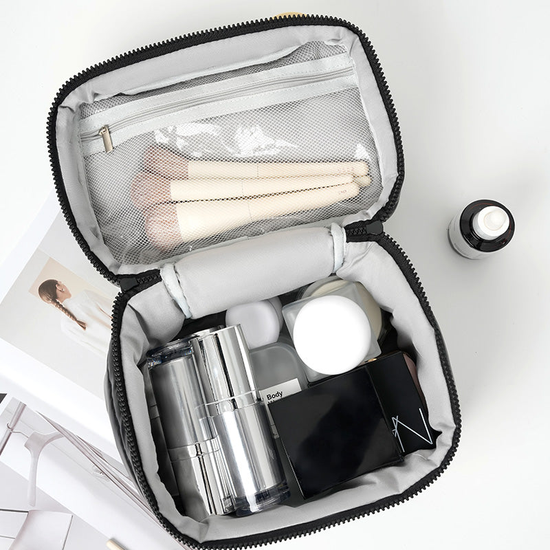 Trousse de Bain Glamour Quilts Cosmetic Grand RH2474 - Noir