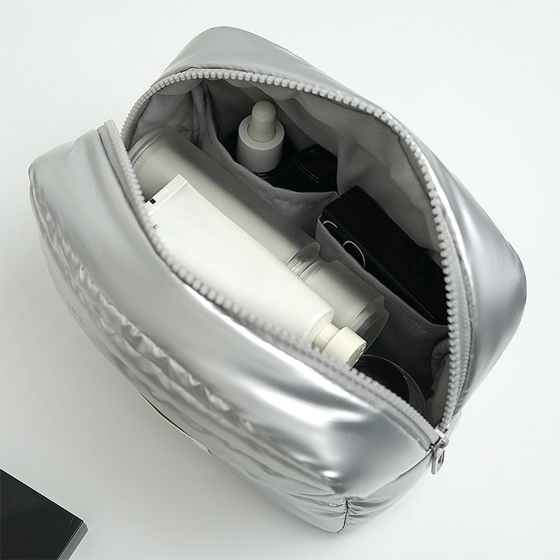 Trousse Glamour Quilts Cosmetic Petit RH2476 - Argenté