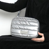 Trousse Glamour Quilts Cosmetic Petit RH2476 - Argenté