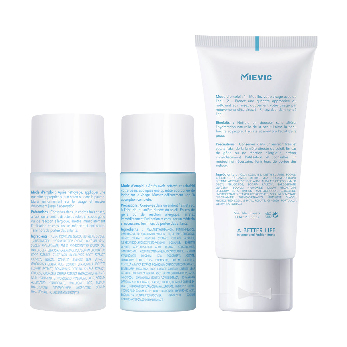 Set Travel Skincare HydraGlow