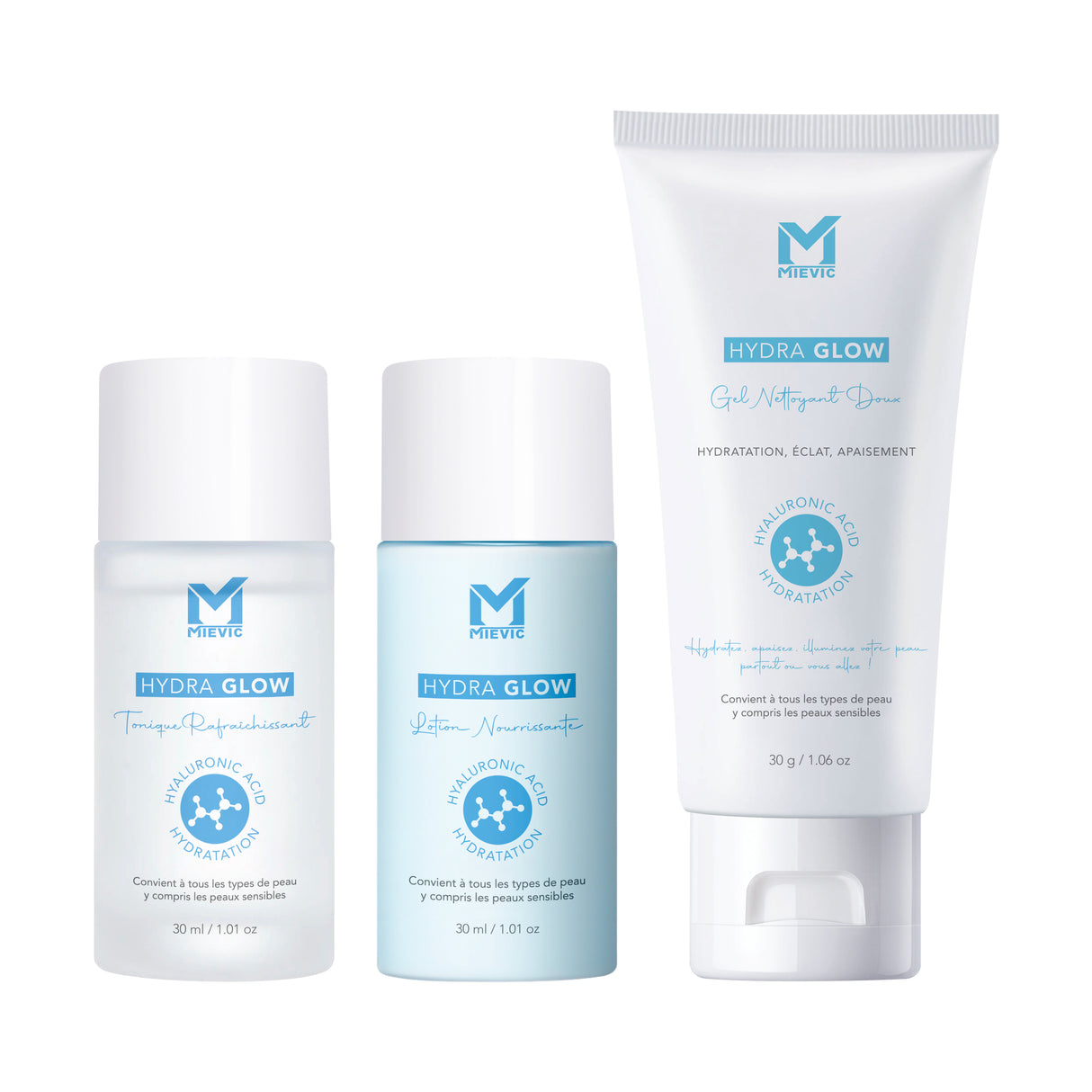 Set Travel Skincare HydraGlow