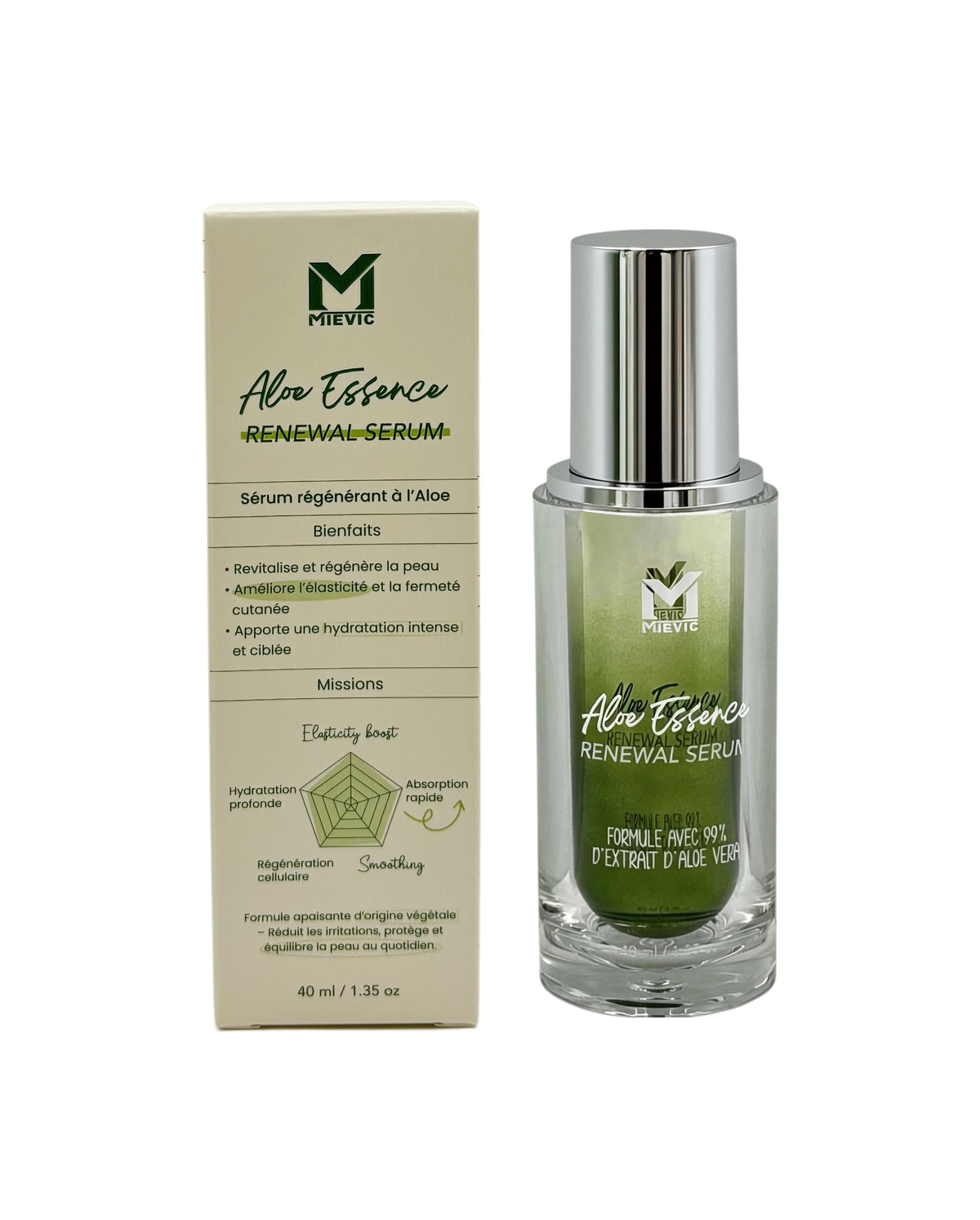 Sérum Régénérant à l'Aloe Vera 40 ml