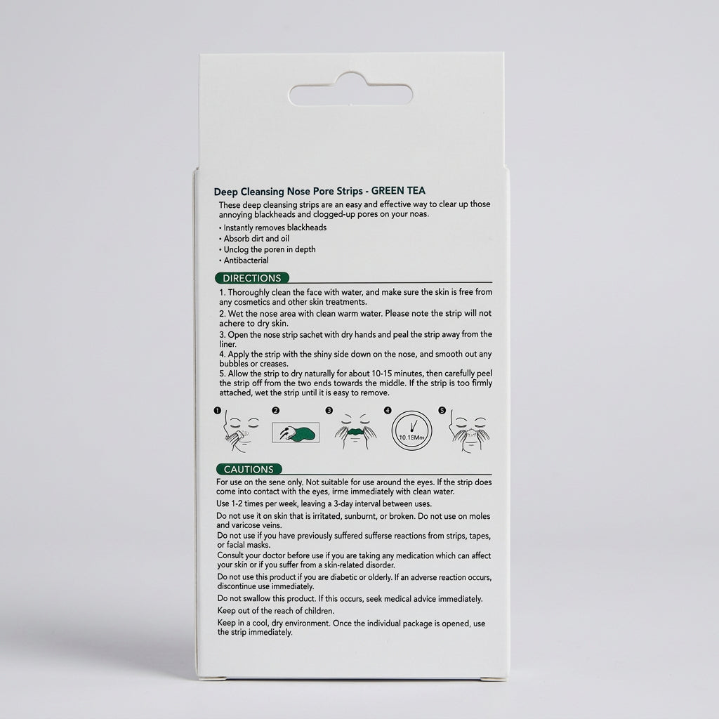 Bande Purifiante Nez au Thé Vert