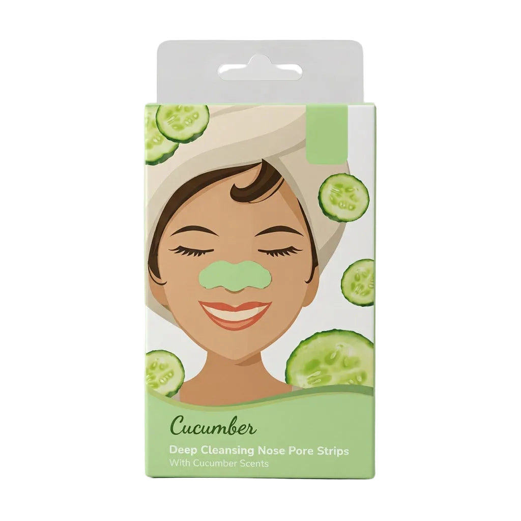 Bande Purifiante Nez au Concombre Vert Clair