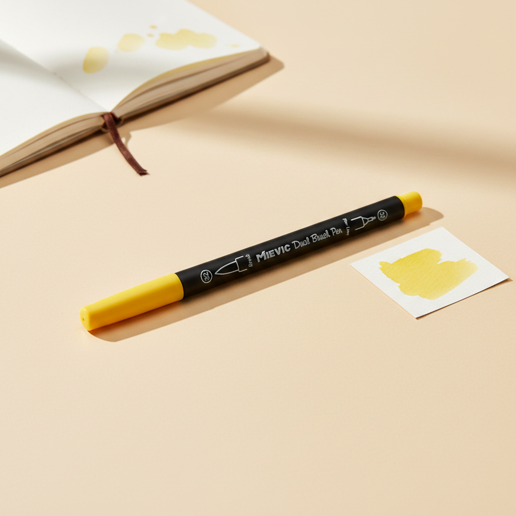 YELLOW Duo Tip Pen