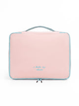 Set 5 Organiseurs de Valise Compression Bleu & Nude