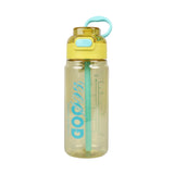Bouteille Plastique GOOD Jaune