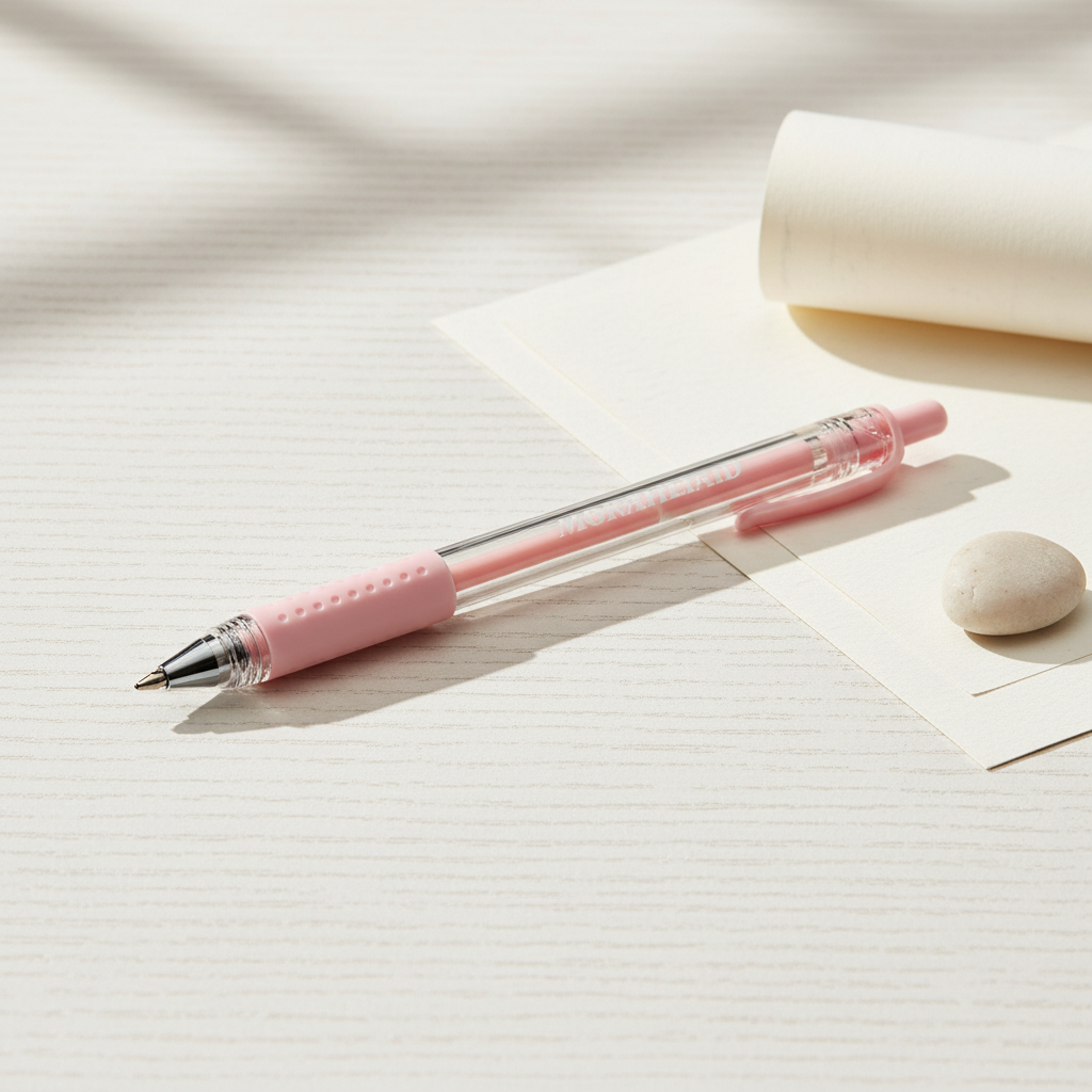 Stylo Gel Morandi Rose