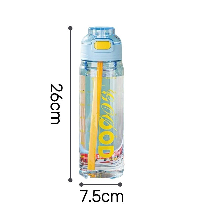 Bouteille Plastique GOOD Bleue