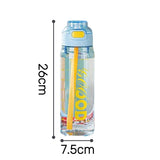 Bouteille Plastique GOOD Bleue