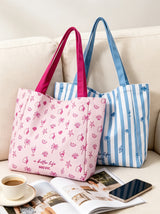 Pink Shell Canvas Tote Bag WM2610 SUM26
