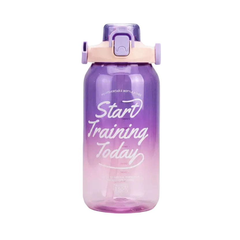 Bouteille Violette Start Exercising Today
